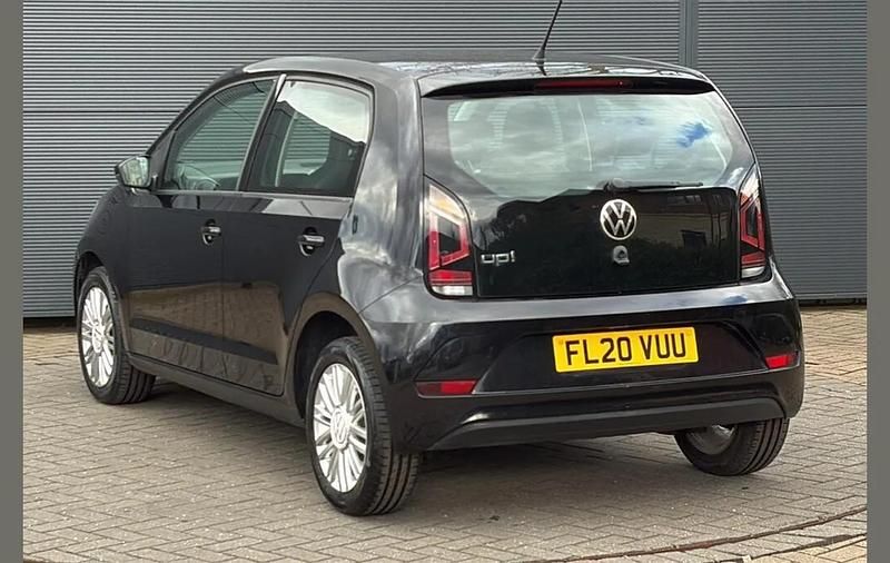 Used VW up! 58 HP (42 kW) 2020 Black Hatchback
