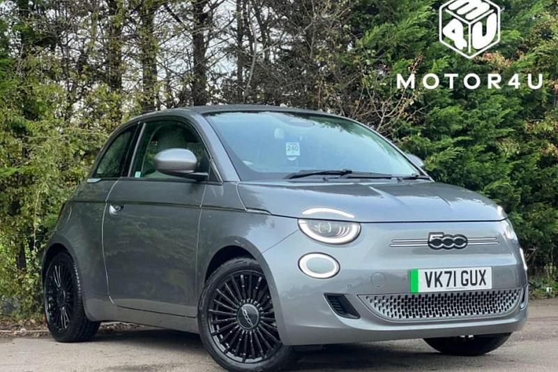Grey Used 2021 Fiat 500e La Prima Cabriolet | £14,490 (Good price) - Image 1/1