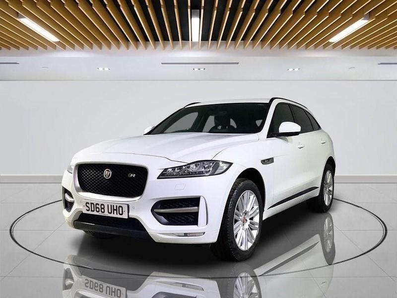 Used Jaguar F-Pace R-Sport 250 HP (183 kW) 2019 White SUV
