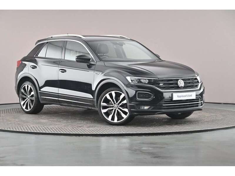 Black Used 2021 VW T-Roc R-line SUV | £19,855 (Fair price) - Image 1/4