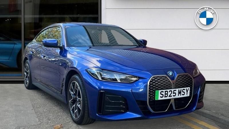 Blue New 2025 BMW i4 M Sport Sedan | £36,500 (Super price) - Image 1/4