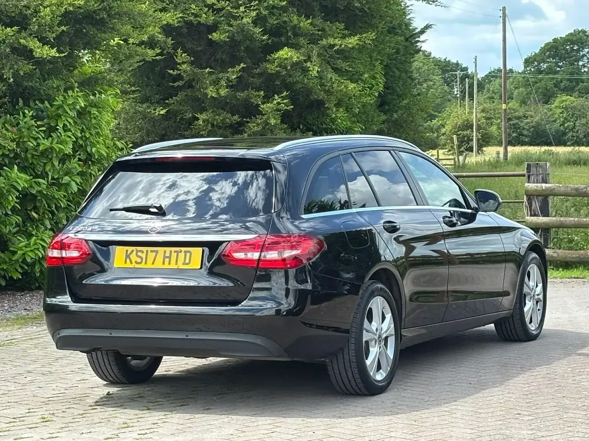 Used Mercedes C220 Executive 2017 Black Estate