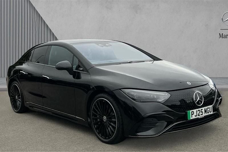Black Used 2025 Mercedes EQE350 AMG line Sedan | £56,480 (Super price) - Image 1/4