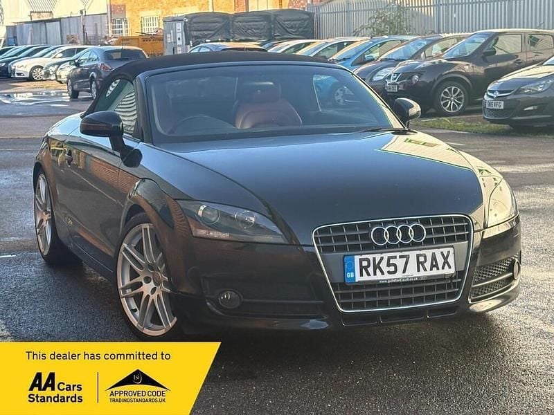 Black Used 2007 Audi TT Roadster Comfort Cabriolet | £3,845 (Good price) - Image 1/4