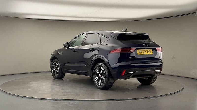 Used Jaguar E-Pace R-Dynamic 204 HP (150 kW) 2022 Portofino blue SUV