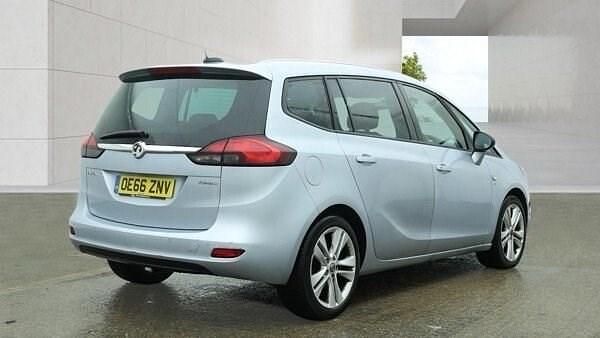 Used Vauxhall Zafira SRi 140 HP (102 kW) 2017 Silver MPV