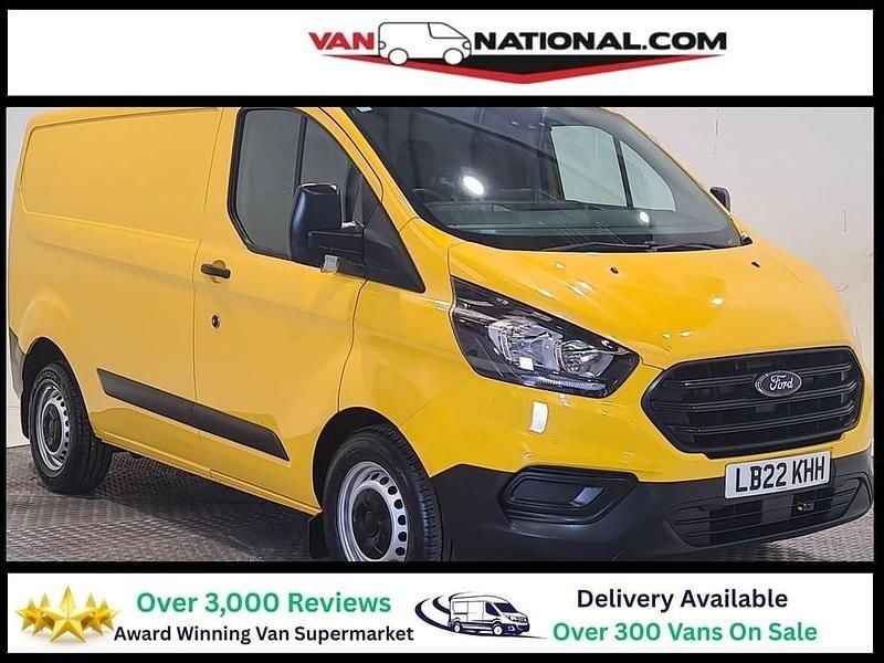Yellow Used 2022 Ford Transit Custom Van | £13,949 (Good price) - Image 1/3