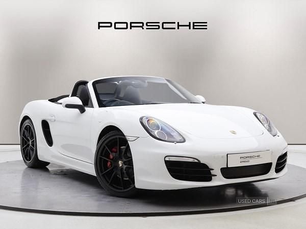 Used Porsche Boxster 2013 White Cabriolet