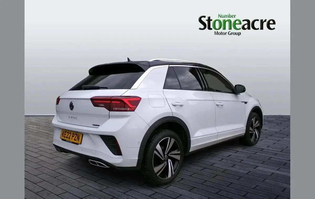 Used VW T-Roc R-line 190 HP (139 kW) 2022 White SUV