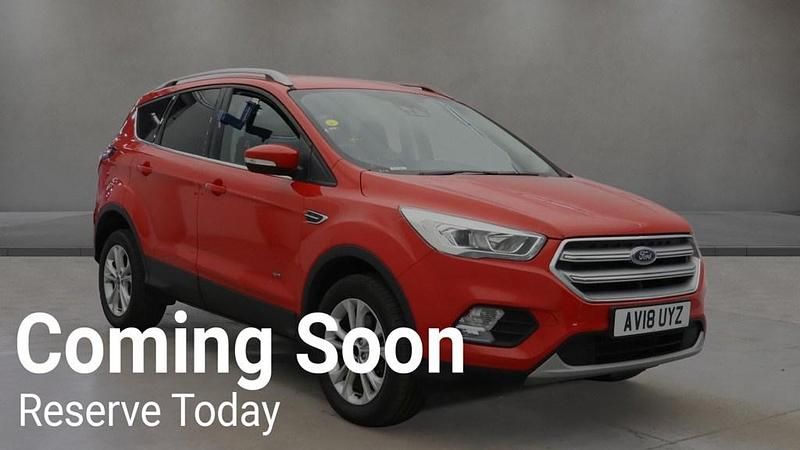 Used Ford Kuga Titanium 182 HP (133 kW) 2018 Red SUV