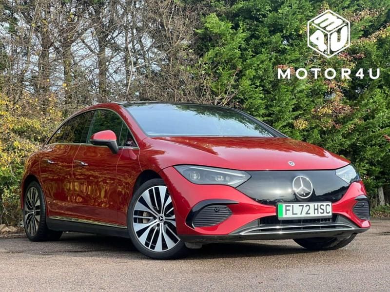 Used Mercedes EQE350 Exclusive Luxury 214 kW (292 HP) 2022 Red Sedan