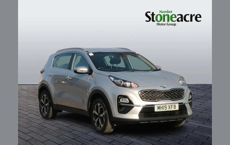 Used Kia Sportage 129 HP (94 kW) 2019 Silver SUV