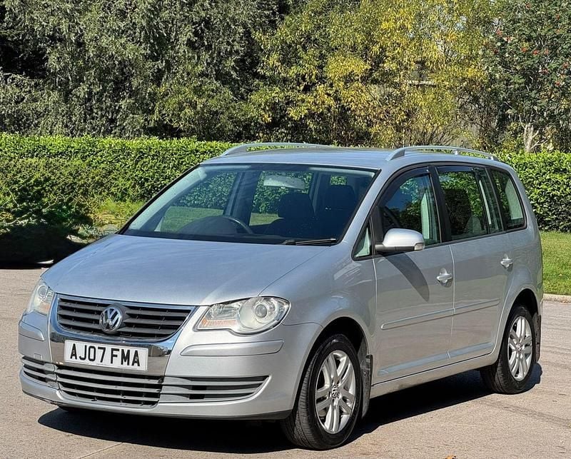 Used VW Touran SE 138 HP (101 kW) 2007 Silver MPV