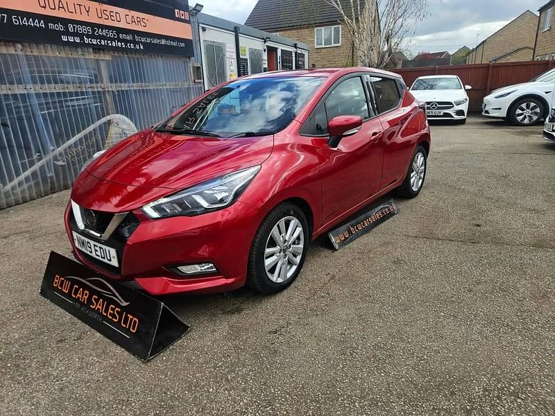 Used Nissan Micra Acenta 2019 Red Hatchback