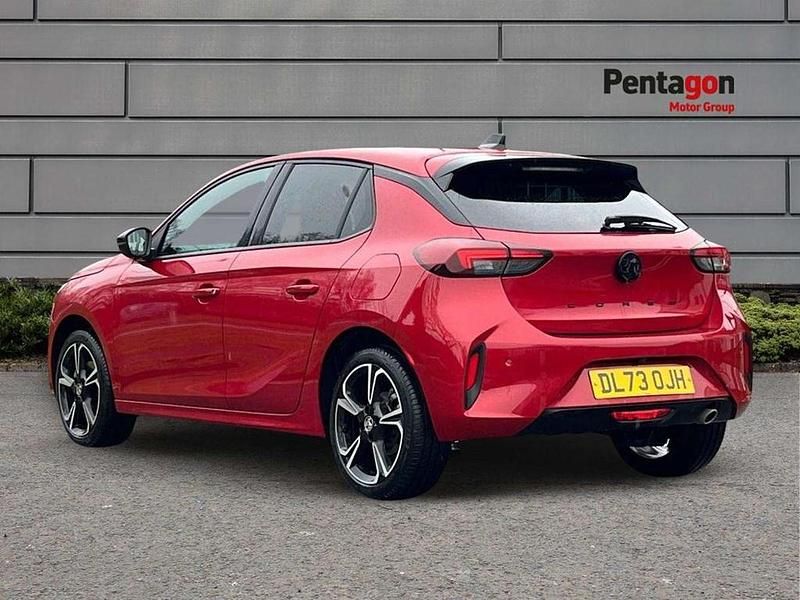 Used Vauxhall Corsa Ultimate 100 HP (73 kW) 2023 Red Hatchback