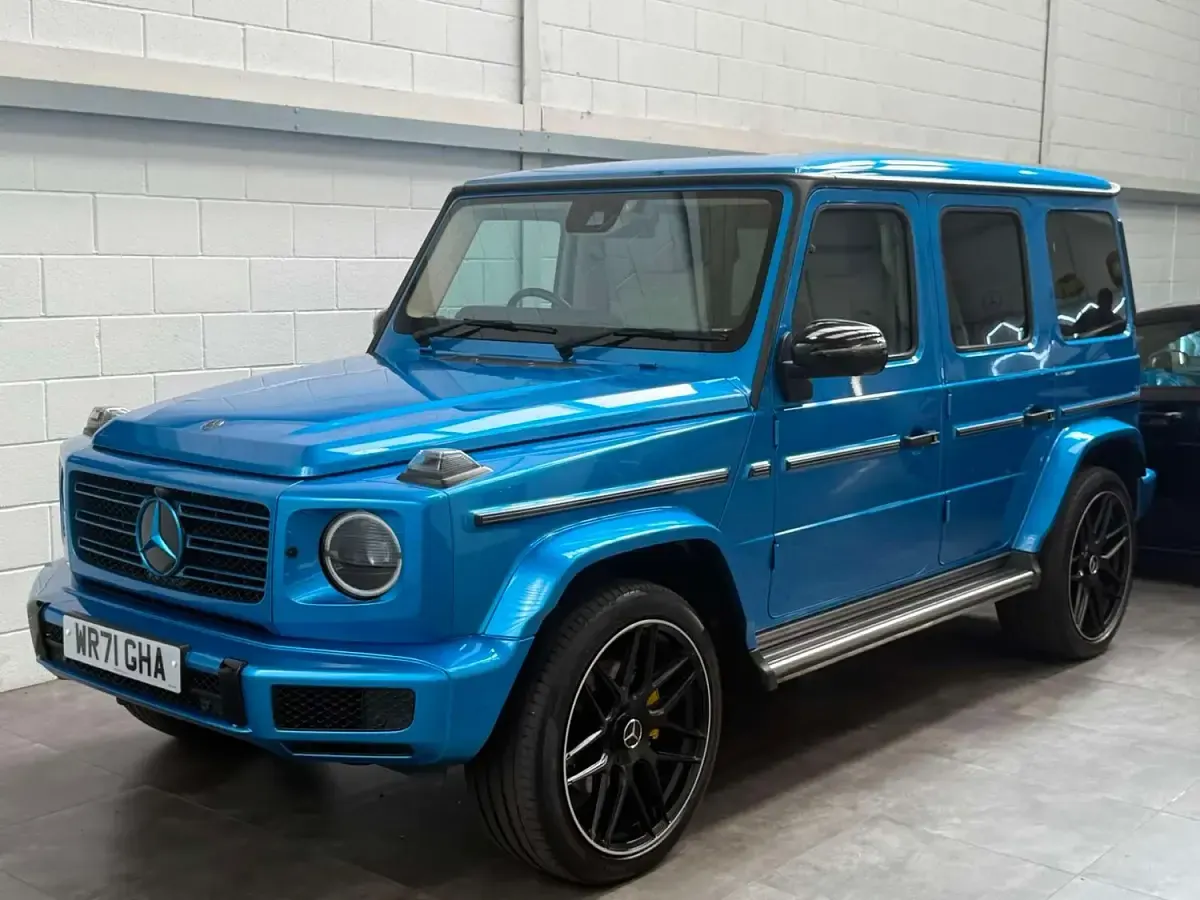 Used Mercedes G400 AMG Line Premium Plus 2021 Blue SUV