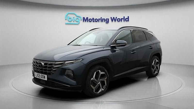 Used Hyundai Tucson Premium 230 HP (169 kW) 2021 Blue SUV