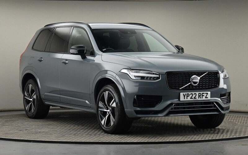 Thunder grey Used 2022 Volvo XC90 R-Design SUV | £40,150 (Good price) - Image 1/4