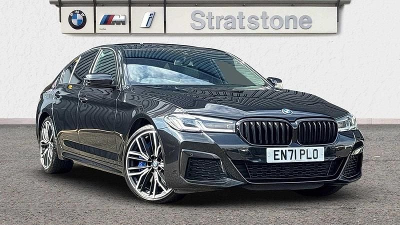 Black Used 2022 BMW 530 M Sport Sedan | £29,450 (Fair price) - Image 1/3