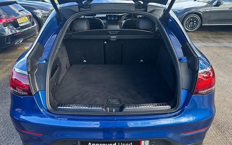 Used Mercedes GLC43 AMG Premium Plus 390 HP (286 kW) 2023 Blue Coupe