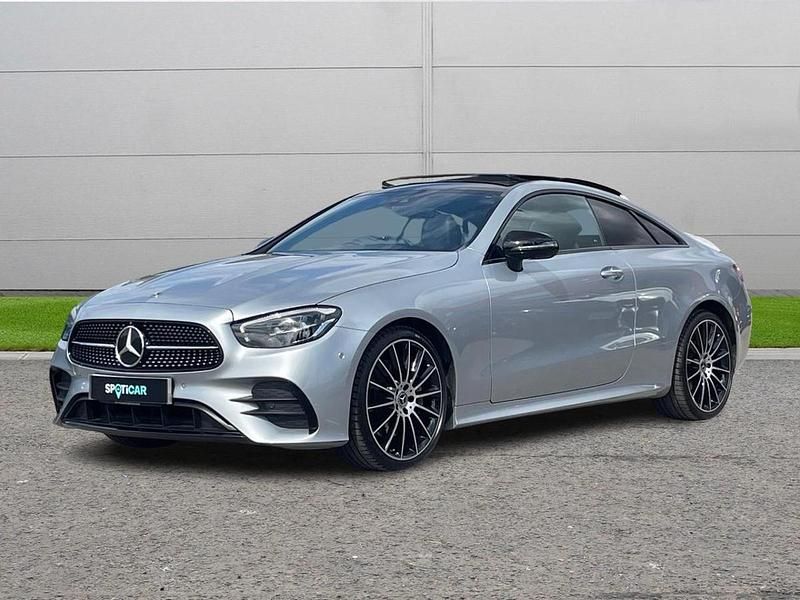 Used Mercedes E300 AMG line 268 HP (197 kW) 2021 Grey Coupe