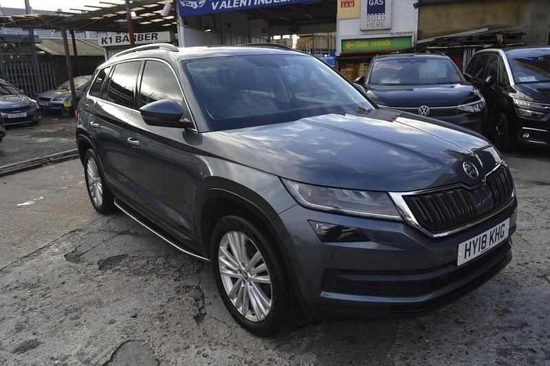 Grey Used 2018 Skoda Kodiaq SE L SUV | £14,499 (Good price) - Image 1/4