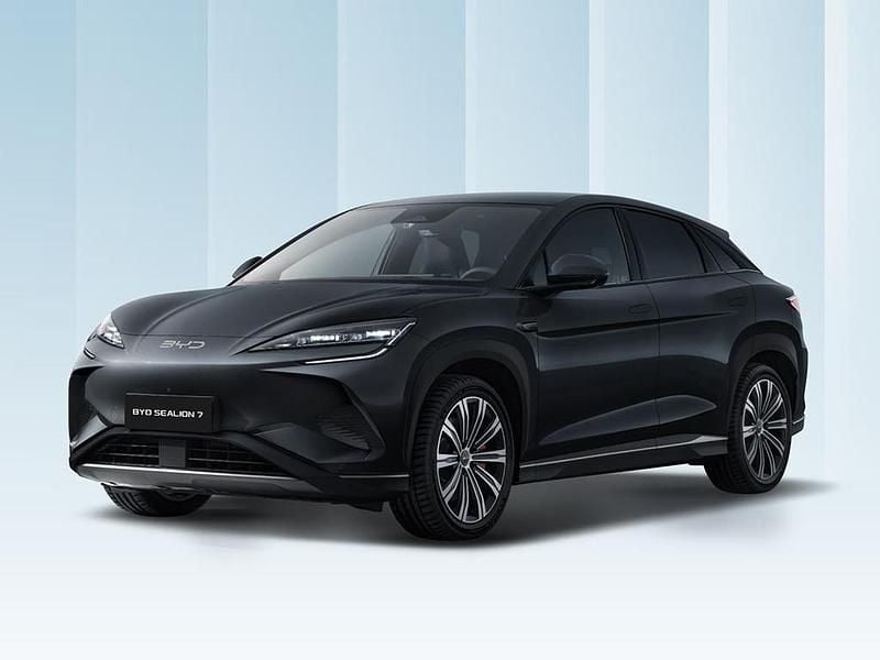 Obsidian black New 2025 BYD Sealion 7 Comfort SUV | £46,574 - Image 1/4