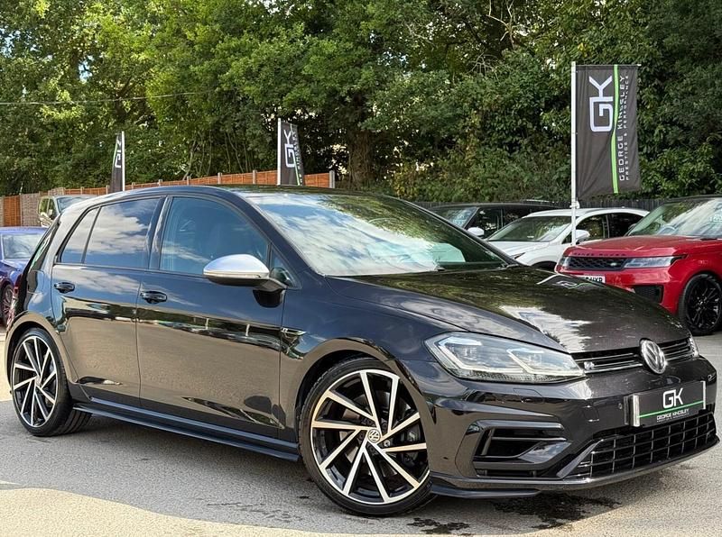 Black Used 2019 VW Golf VII R Hatchback | £24,995 (Good price) - Image 1/4