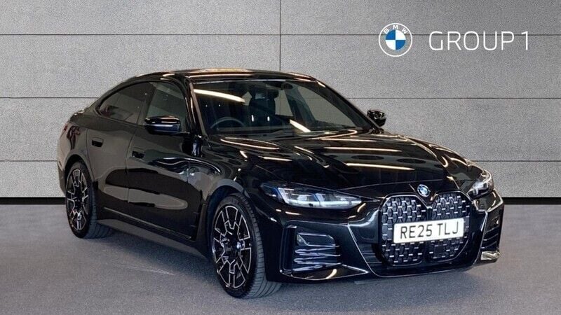 Black Used 2025 BMW 420 Gran Coupé M Sport Coupe | £40,955 (Fair price) - Image 1/4