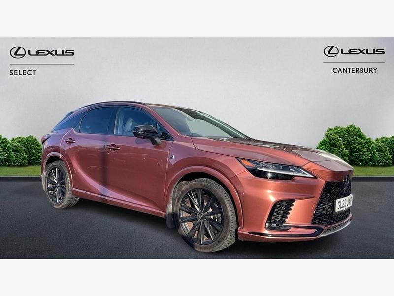 Bronze Used 2023 Lexus RX500h Sport Line SUV | £49,995 (Fair price) - Image 1/3