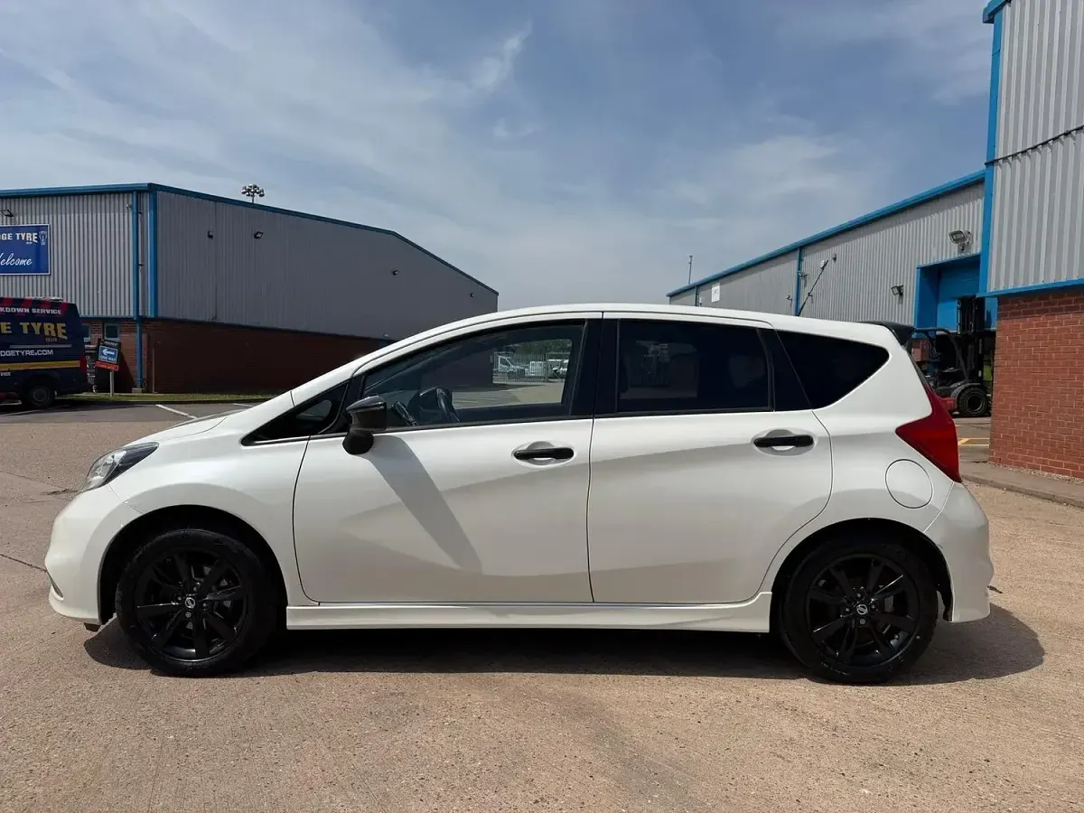 Used Nissan Note Black Edition 2017 White Hatchback
