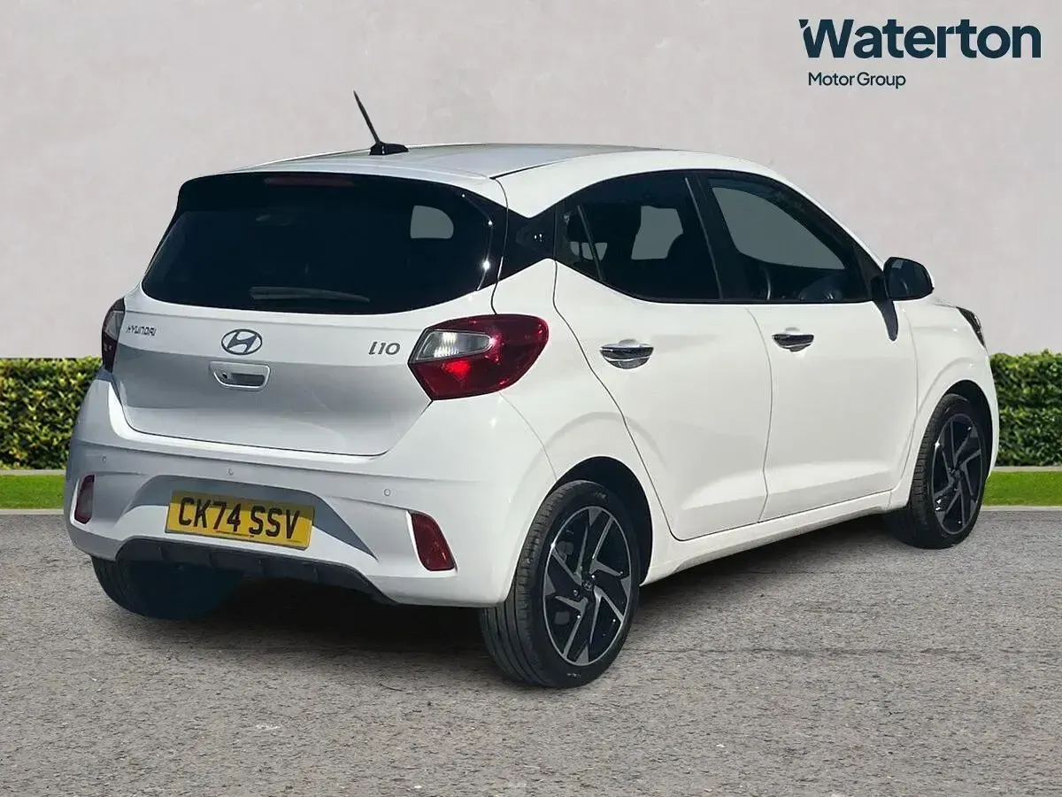 Used Hyundai i10 Premium 2024 White Hatchback