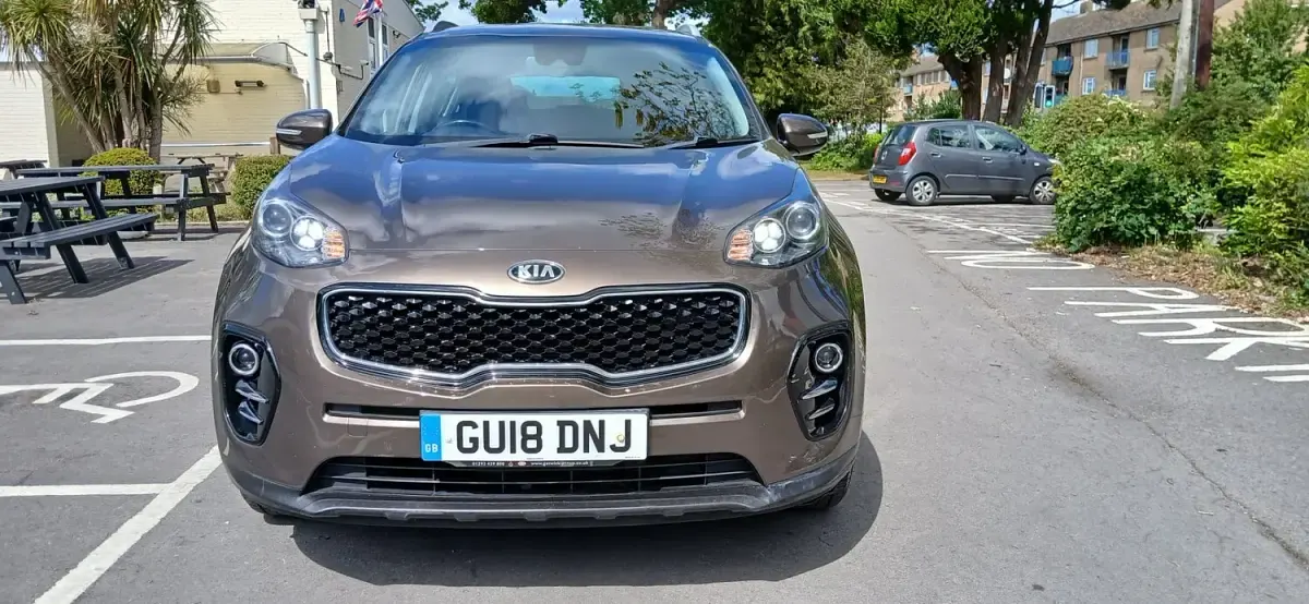 Used Kia Sportage 130 HP (95 kW) 2018 Brown SUV