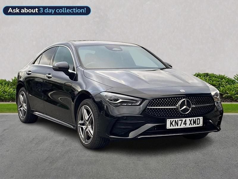 Black Used 2024 Mercedes CLA250e Executive Sedan | £27,799 (Fair price) - Image 1/4
