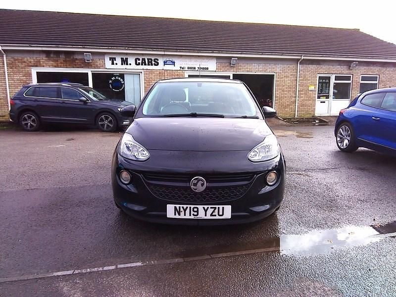 Used Vauxhall Adam 70 HP (51 kW) 2019 Black Hatchback