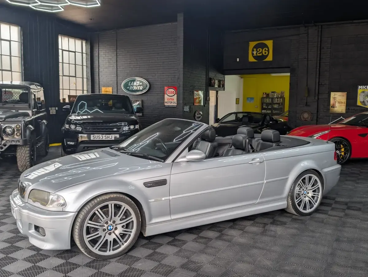 Used BMW M3 M Sport 333 HP (244 kW) 2003 Silver Cabriolet