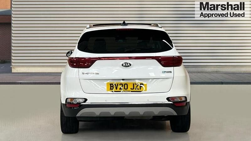 Used Kia Sportage 136 HP (100 kW) 2020 White SUV