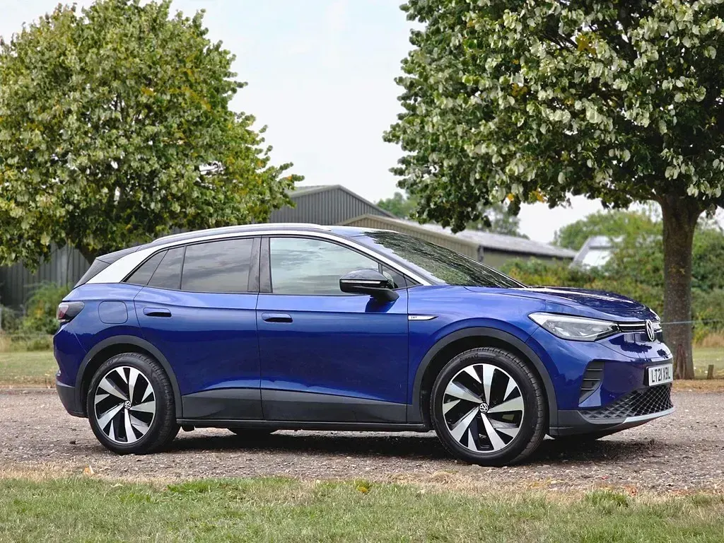 Used VW ID.4 Pro Performance 150 kW (204 HP) 2021 Blue SUV