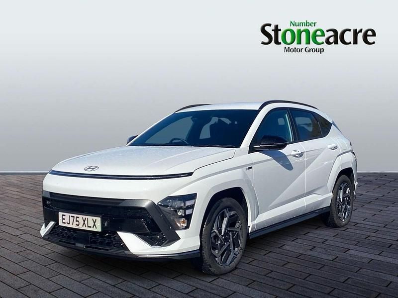 Used Hyundai Kona N Line 135 HP (99 kW) 2025 White SUV