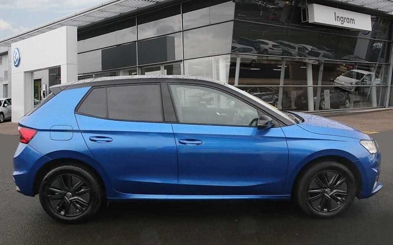 Used Skoda Fabia Colour Edition 80 HP (58 kW) 2023 Blue Hatchback