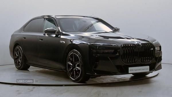 Black Used 2025 BMW i7 Comfort Edition Sedan | £97,995 (Fair price) - Image 1/4