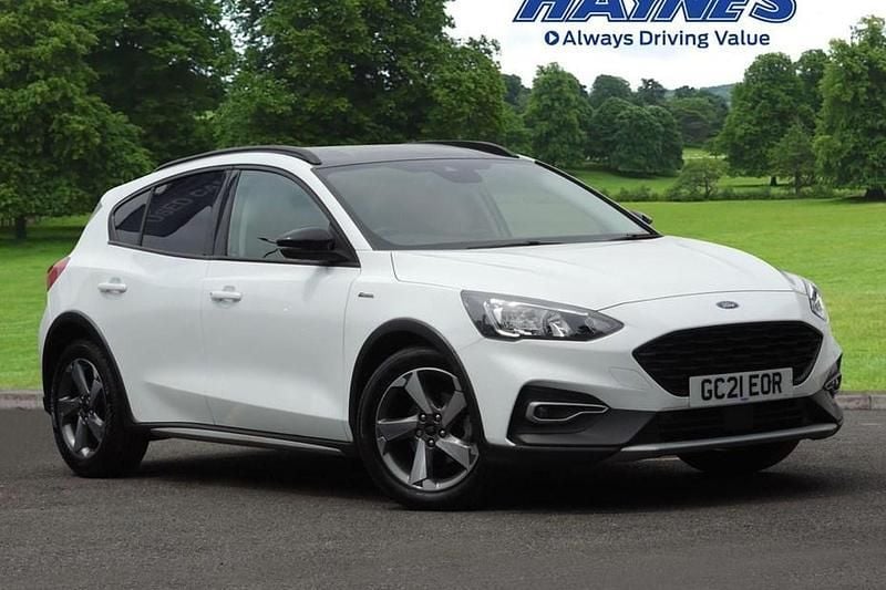 White Used 2021 Ford Focus Active Hatchback | £12,299 (Good price) - Image 1/1