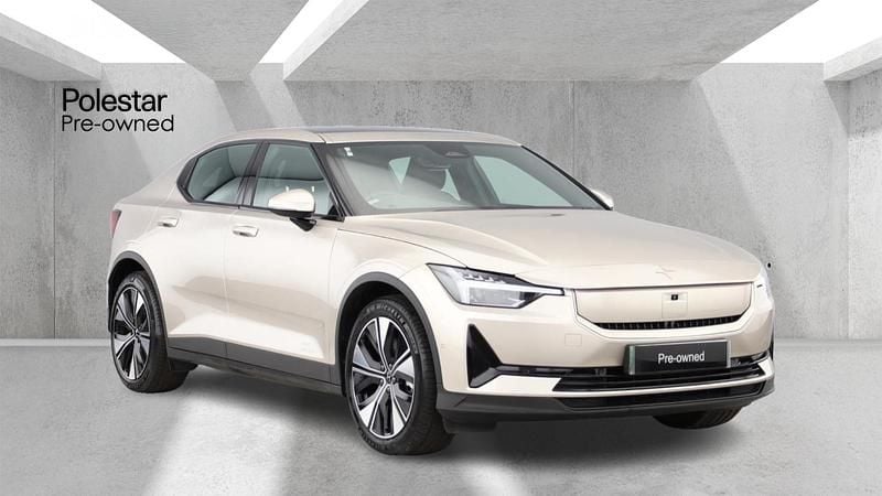 Gold Used 2024 Polestar 2 Sedan | £28,590 (Fair price) - Image 1/4