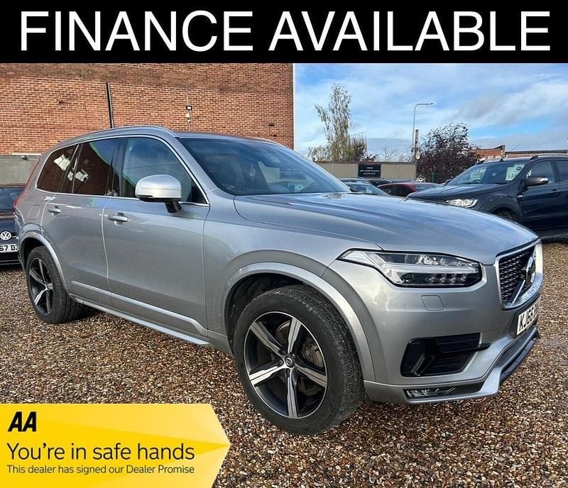 Silver Used 2017 Volvo XC90 R-Design SUV | £19,995 (Good price) - Image 1/2
