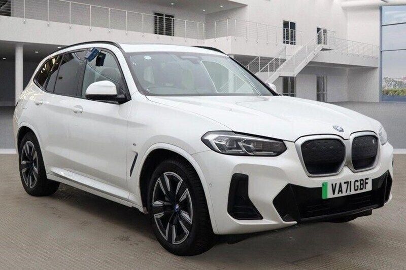 White Used 2022 BMW iX3 M Sport SUV | £20,990 (Fair price) - Image 1/1