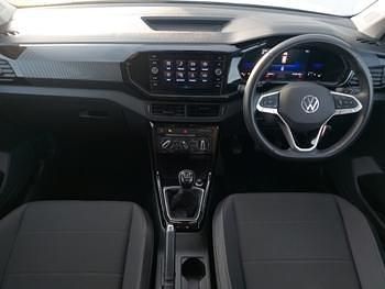 Used VW T-Cross Black Edition 110 HP (80 kW) 2022 White SUV