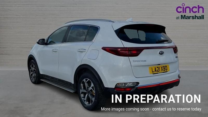 Used Kia Sportage 134 HP (98 kW) 2021 White SUV