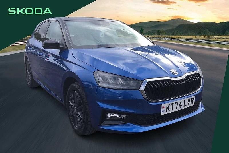 Blue Used 2025 Skoda Fabia Colour Edition Hatchback | £17,101 (Fair price) - Image 1/4