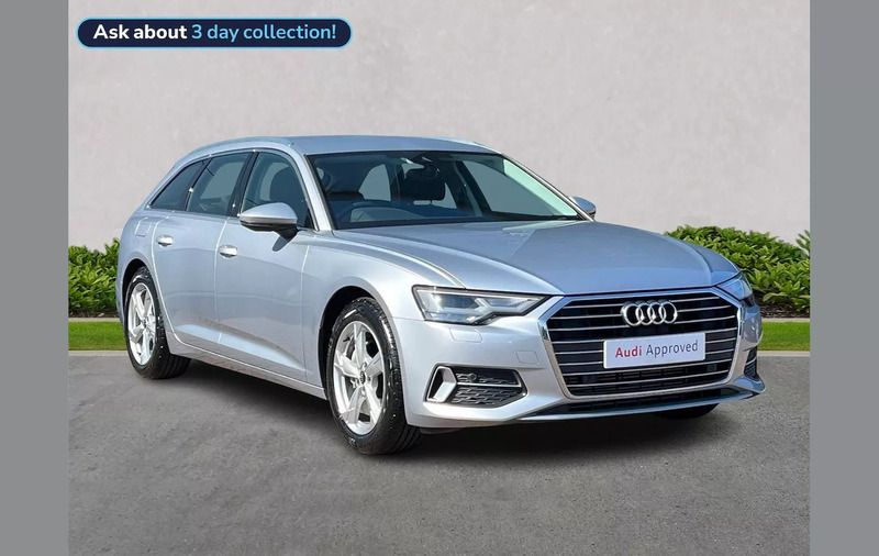 Silver Used 2022 Audi A6 Sport Estate | £25,788 (Super price) - Image 1/4