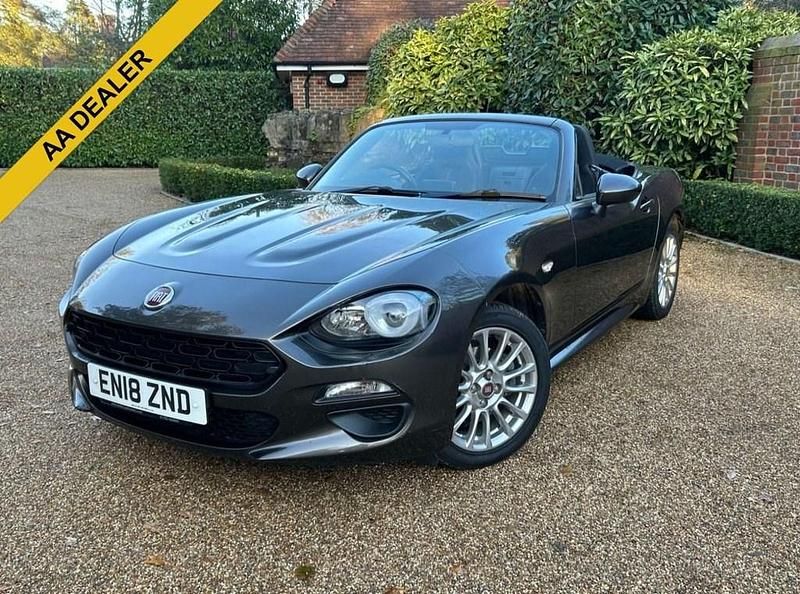 Bronze Used 2018 Fiat 124 Spider Classica Cabriolet | £11,687 (Fair price) - Image 1/4